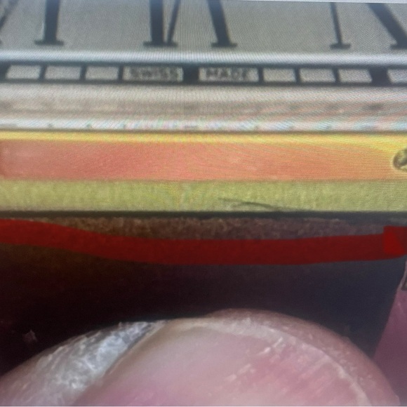 Cartier Width of Strap 13.80 x 13.80 Cut Out Leather Watch Strap - Picture 12 of 13